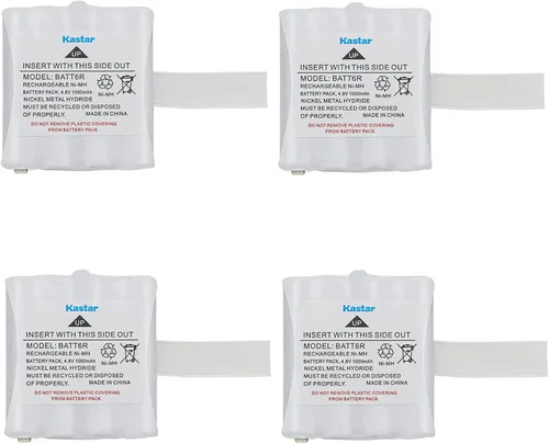 Vista 8 de Kastar Paquete de 6 baterías BATT6RW compatibles con ULBATT6R COM-6R COM6R FRS-006-NH FRS006NH 6R-US 6RUS ARAD0142 RBZ303MI serie bidireccional