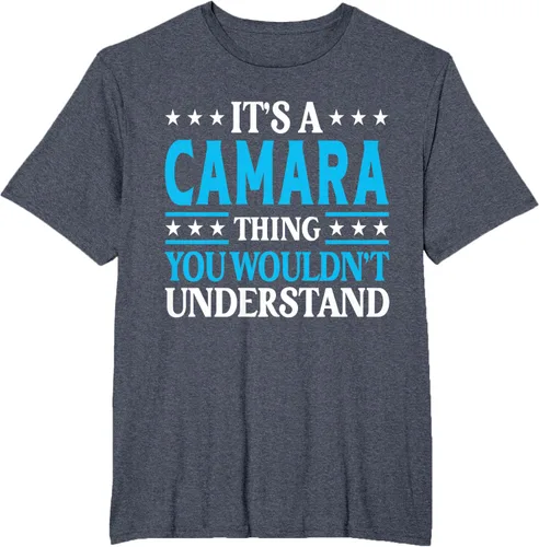 Vista 26 de It's A Camara Thing Surname Funny Family Last Name Camara T-Shirt