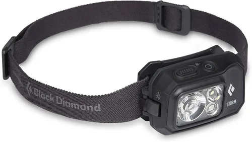 Vista 8 de BLACK DIAMOND Linterna frontal Storm 400 400 lúmenes de brillo Impermeable y regulable 3 pilas AAA (incluidas) Camping, senderismo, correr