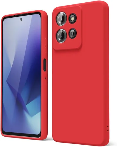 Vista 45 de oakxco para Motorola Moto G Power 2022 Funda de teléfono/Moto G Play 2023 Funda de teléfono de silicona líquida, goma de goma delgada y suave en gel
