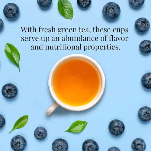 Vista 3 de The Republic Of Tea Té verde de Granada, Superfruta Premium Mezcla De Té Verde... Una taza suave para beber todos los días. Fresco con notas