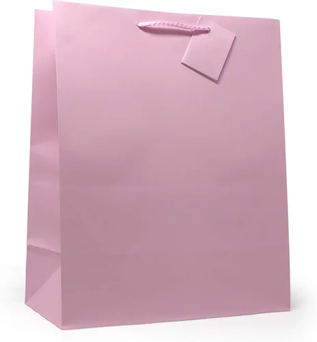 Vista 9 de allgala Bolsas de regalo, paquete de 12 bolsas de regalo grandes de 13 x 10 x 5.5 pulgadas con asas para cumpleaños, bodas, suministros de fiesta