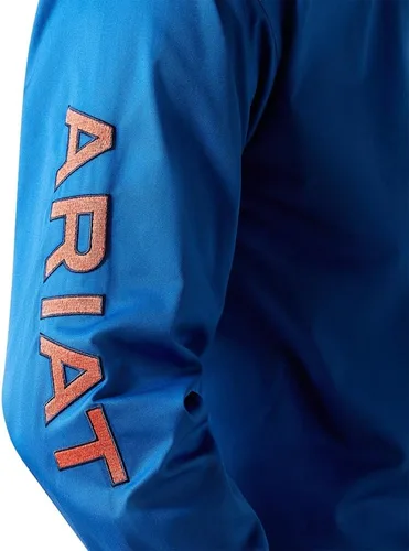 Vista 112 de Ariat Camisa de sarga con logotipo del equipo para hombre