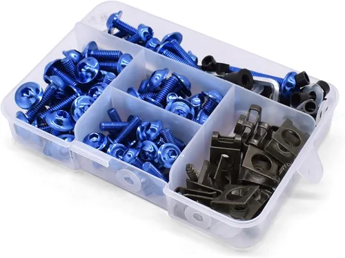 Vista 11 de TCHAU Bodywork Kits Motorcycle Fairing Screw Spring Bolts Kit Body Fastener Clips for Kawasaki Versys 1000 ZX12R ZX6R ZX636R ZX6RR ZX9R ZZR600 Parts