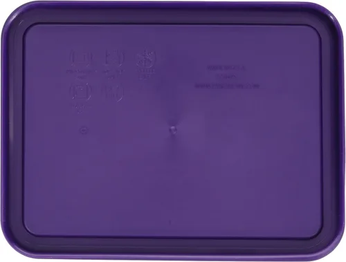 Vista 2 de Pyrex 7210-PC - Tapa de plástico sin BPA, 3 tazas, color morado ciruela, fabricada en Estados Unidos