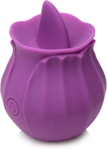 Vista 5 de Bloomgasm Wild Violet 10X - Estimulador de silicona para lamer clítoris