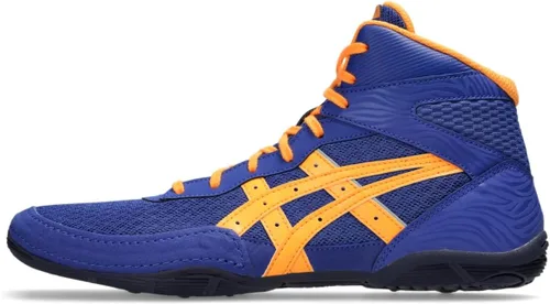 Vista 11 de Asics Men 's matflex 5 calzado para lucha libre Negro/New Leaf