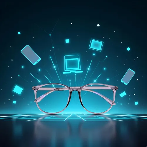Vista 2 de Lentes de bloqueo de luz azul, marcos grises, lectura de computadora/juegos/TV/teléfonos, lentes para mujeres y hombres, antifatiga ocular