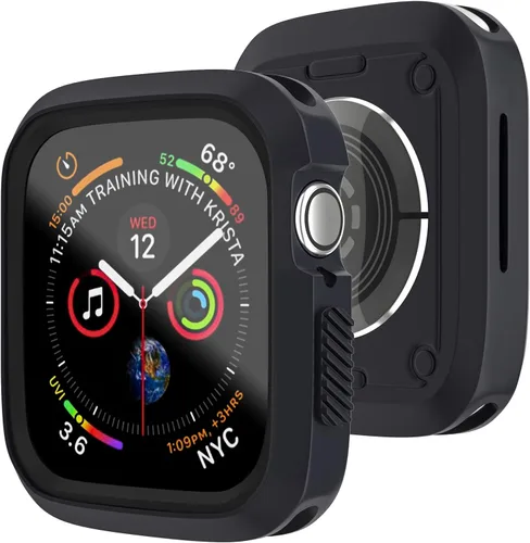 Vista 10 de Funda protectora exclusiva D & K de 1.5 pulgadas, compatible con Apple Watch, iWatch y relojes GPS, para hombres, mujeres y niños, iWatch 3/2/1