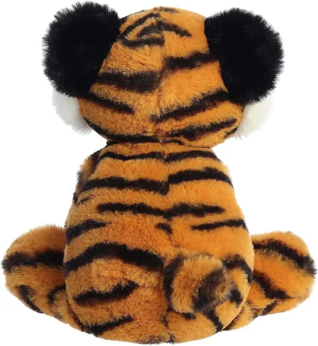 Vista 4 de Aurora® Adorable Flopsie™ Topaz Tiger™ - Animal de peluche, facilidad para jugar, compañeros intemporales, color naranja, 12 pulgadas