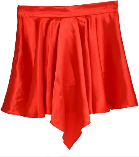 Vista 3 de Haikyuu - Falda de animadora para mujer, disfraz de animadora para Halloween, Azul,Rojo