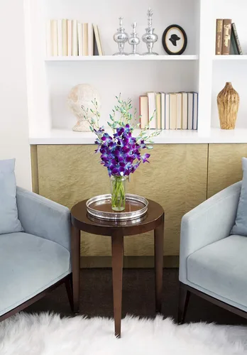 Vista 5 de Kabloom 10 Tallos Blue Valentine Dendrobium orquídeas, 2.5 libras