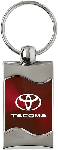 Vista 4 de Au-TOMOTIVE GOLD Llavero rectangular de onda para Toyota Tacoma