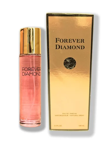Vista 4 de Generic Forever Diamond Pour Femme Eau De Parfum Floral Aldehído Fragancia para Mujer 3.4 FL Oz.
