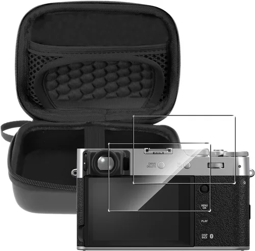 Vista 8 de Carrying Case for Canon PowerShot G7X Mark III/ G7X Mark II/SX740/SX730/SX720/SX620/G7X Digital Camera, Extra Mesh Pocket for Charging
