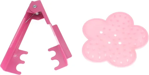 Vista 2 de FDXGYH - Kit de herramientas para eliminar espinas y hojas de tallo rosa Removedor de espinas de hoja de rosa (rosa)