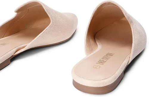 Vista 3 de DREAM PAIRS Mocasines planos sin espalda con punta puntiaguda para mujer