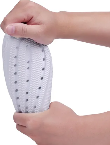 Vista 6 de FJPTREN Zapatos de nube para niños y niñas, sandalias acolchadas antideslizantes, zapatos de ducha ligeros, plataforma para niños, suela gruesa