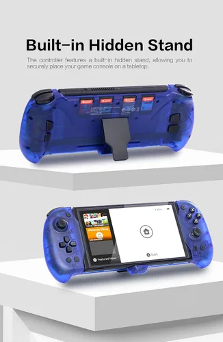 Vista 6 de ECHZOVE Nintendo Switch OLED Controller Grip, Ergonomic Controller for Switch OLED and Switch with Gravity Induction of Six-Axis Gyroscope, Double