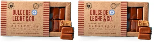 Vista 10 de Dulce de Leche & CO. Dulce de Leche Argentina Premium Caramelos Masticables.- Caramelo Leche Caramelo - DDL&CO 4.23 oz