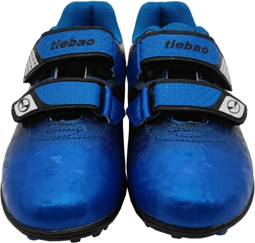 Vista 4 de Zapatos de fútbol para niños y niñas, zapatos de césped firme para deportes al aire libre (bebéniño pequeño)