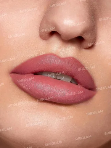 Vista 6 de SHEGLAM Juego de delineador de labios mate 2 en 1 y lápiz labial de larga duración Makeup-Berry Whip