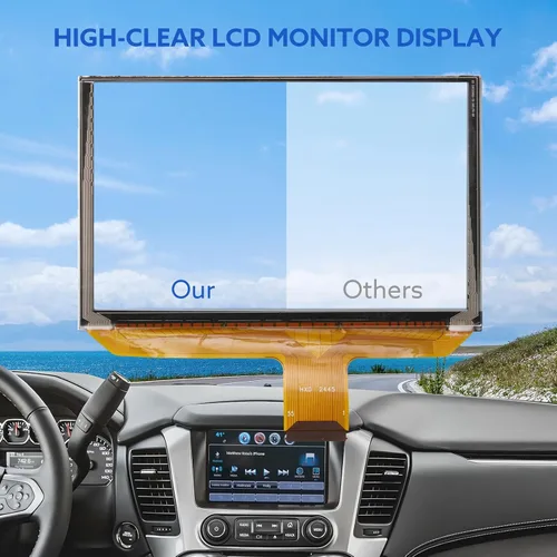 Vista 6 de Pantalla táctil de 8 pulgadas de repuesto de radio de navegación digitalizador LCD para Chevy GMC, Silverado Sierra 2014-2018, Tahoe Yukon Suburban