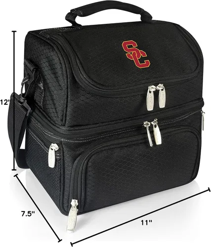 Vista 94 de PICNIC TIME NCAA Nebraska Cornhuskers Pranzo - Lonchera aislada con juego de pícnic, bolsa enfriadora para el almuerzo