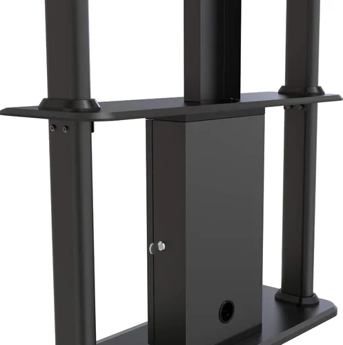 Vista 4 de StarTech - Soporte de señalización digital, con gestión de cables, color negro (DSIGNAGESTND) Cerradura del quiosco de la pantalla táctil
