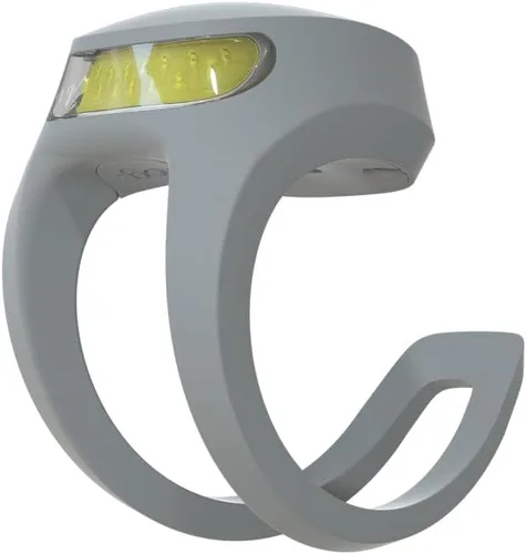 Vista 8 de Knog Frog Front Bike Light - Iconic Bicycle Light Reborn with Bright 40 Lumen LED Output, 9 Light Modes, Flexible Mount, USB-C Rechargeable, 20g