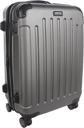 Vista 49 de Kenneth Cole REACTION - Maleta Renegade, ligera, rígida, expandible, de 8 ruedas giratorias, equipaje de viaje, Negro, Juego de 3 piezas