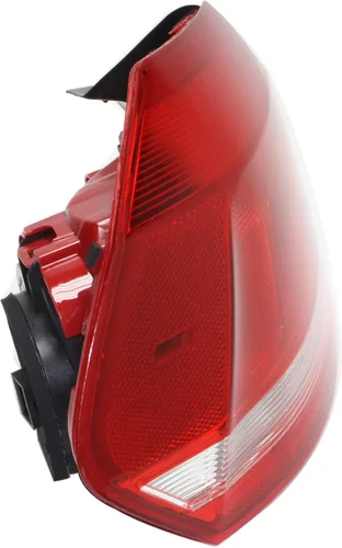 Vista 3 de Evan Fischer Conjunto de luz trasera exterior del lado del conductor compatible con Volkswagen Passat 2012-2015 con bombilla