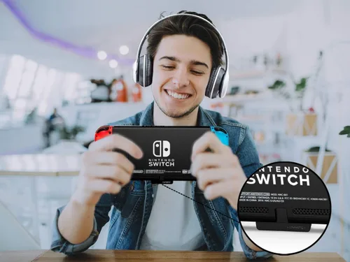 Vista 9 de HomeSpot Bluetooth Audio Adapter with USB-C, Built-in mic, for Nintendo Switch, PS4, PS5, PC, Supports Headphones mic, aptX Low Latency, Dual