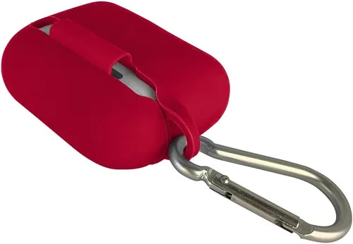 Vista 4 de Collegiate Ohio State Buckeyes - Funda de silicona para Apple AirPods Pro (1ª/2ª generación) con mosquetón