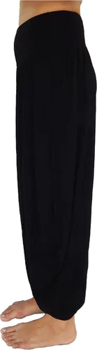 Vista 6 de Pantalones holgados con cintura elástica y harem Aladdin para mujer