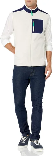 Vista 4 de Tienda Essentials Men's Full-Zip Polar Fleece Vest (Available in Big & Tall)
