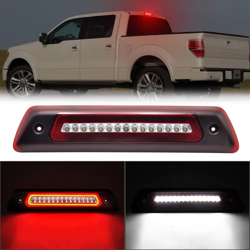 Vista 12 de R&F Auto Tercera Luz de Freno Estroboscópica LED de Repuesto para 1999-2016 F250 F350 F450 F550 Super Duty, para Ranger 1993-2011, 3ª Luz de Freno