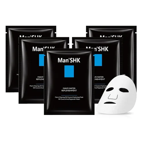 Vista 9 de Mascarilla calmante de aloe vera hidratante, hidratante de larga duración, máscara facial para todo tipo de piel, máscaras faciales de aloe suave
