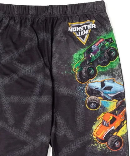 Vista 7 de Monster Jam Grave Digger - Camisa y pantalones de pijama