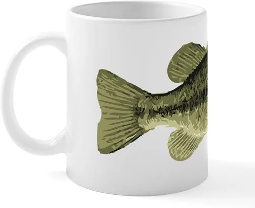 Vista 31 de CafePress Bigmouth Flathead - Taza de café de cerámica (11.0 fl oz)
