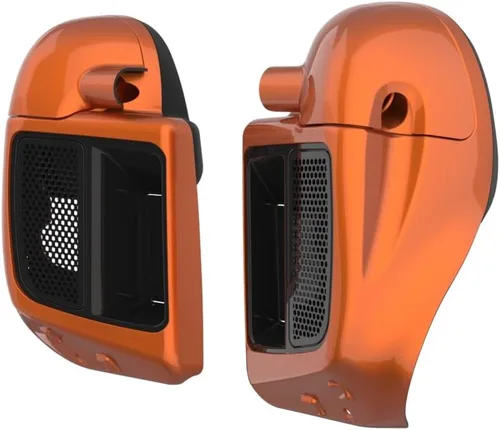Vista 7 de Kits de calentadores de piernas con ventilación y combinación de color con guantera para Harley Davidson Touring Street Road King Glide FLTR 2014