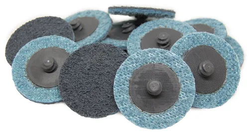 Vista 7 de Benchmark Abrasives Discos de lijado de 2 pulgadas, discos de acondicionamiento de superficie de nailon de cambio rápido, disco de lijado