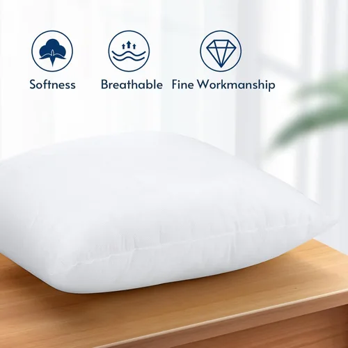 Vista 6 de OTOSTAR Juego de 4 rellenos de almohada de 18 x 18 pulgadas, rellenos de almohada cuadrados decorativos, fundas de almohada esponjosas de primera