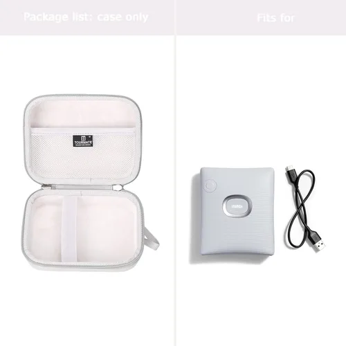 Vista 6 de Tourmate Funda rígida de repuesto para impresora Fujifilm Instax Square Link Smartphone, solo funda