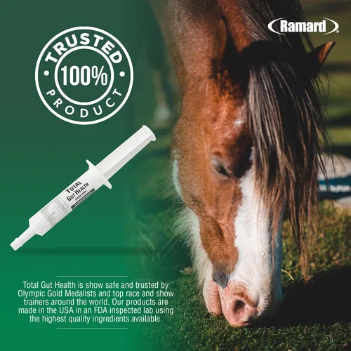 Vista 7 de Ramard Total Gut Health Equine Digestive Support - Suplemento de salud intestinal equino probióticos para caballos, vitaminas intestinales