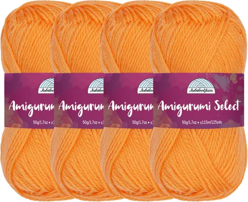 Vista 8 de JubileeYarn Amigurumi Select - Hilo acrílico DK - Begonia - 4 madejas