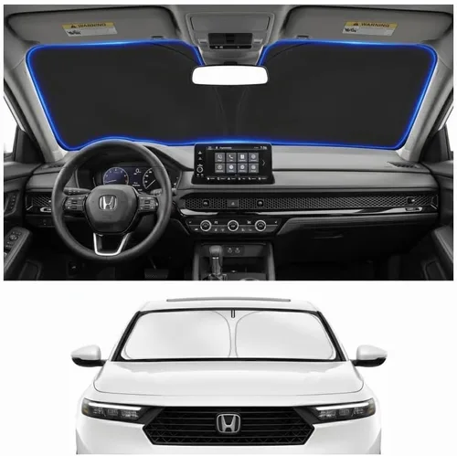 Vista 148 de Parasol para parabrisas para BMW X1 E84 2016-2024 2025, accesorios – Cubierta de parasol para parabrisas de ventana delantera, ajuste personalizado