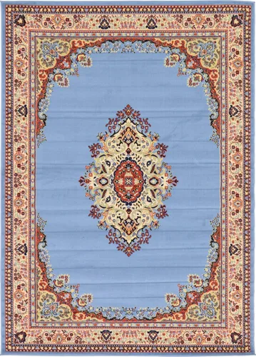 Vista 10 de Unique Loom - Alfombra de área estilo persa tradicional de la colección Reza, de 2 pies 2 pulgadas x 3 pies, colores negro y beige