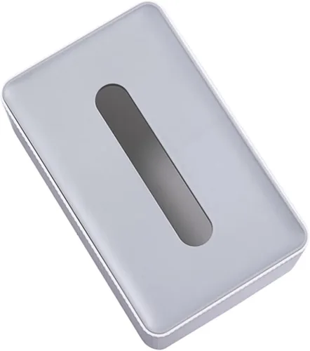 Vista 7 de Contenedor de almacenamiento de servilletas de papel corrugado para oficina en casa, 1 ud