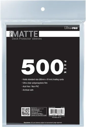 Vista 7 de Ultra PRO - Protector de cubierta de fundas de tarjetas estándar azul PRO-Gloss de 200 unidades, protege y almacena tarjetas coleccionables